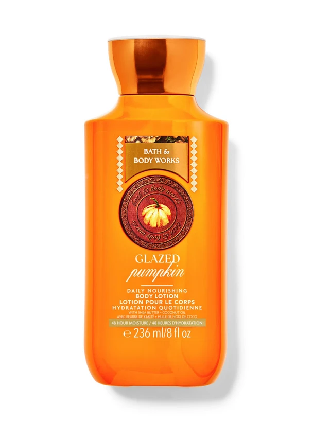 لوسیون بدن بث اند با‌دی glazed pumpkin
