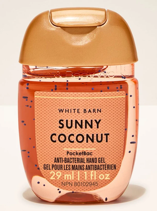 ژل دست بث اند بادیsunny coconut
