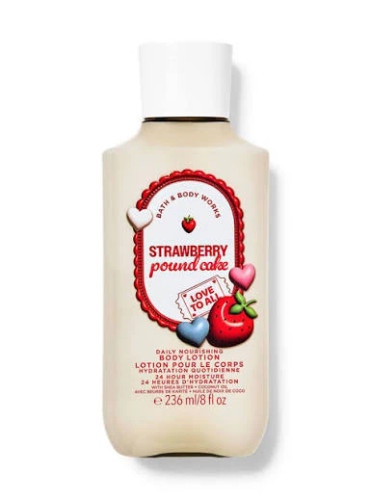 لوسیون بدن strawberry pound cake
