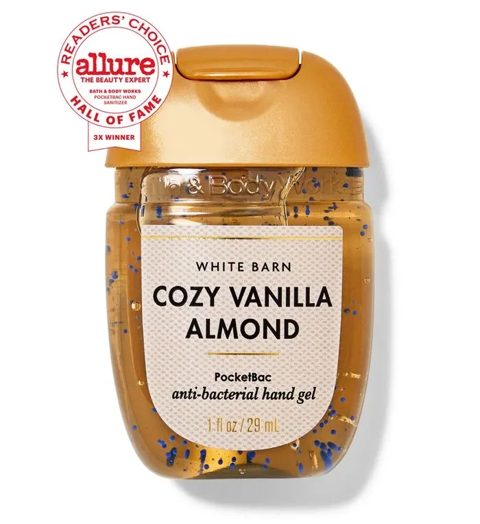 ژل دست بث اند بادی cozy vanilla almond